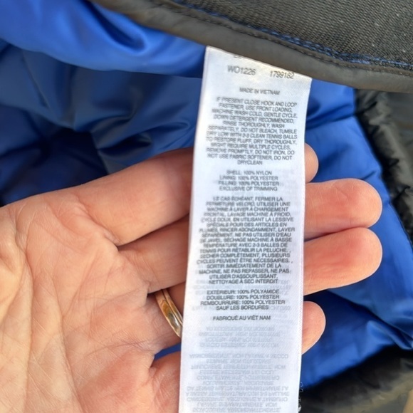 Columbia 🎉HP🎉🎆Sale🎆black and blue hooded insulated jacket - Picture 10 of 12